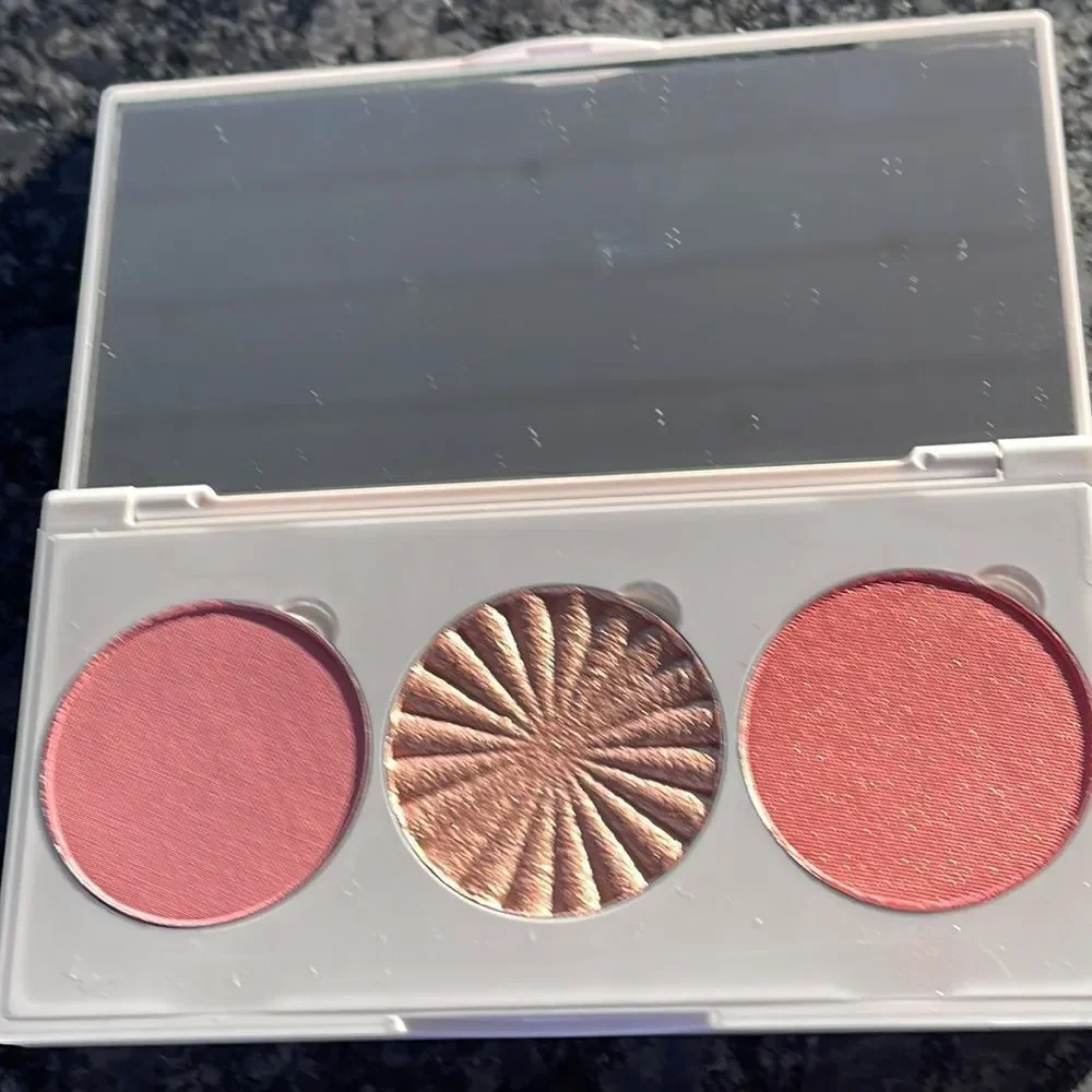 OFRA MIDI Palette Sitting Pretty blushes in peach & soft pink + peach glow - Picture 4 of 5